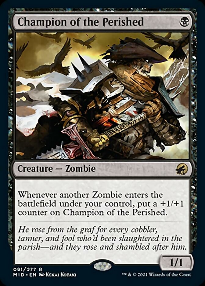 Champion of the Perished [Innistrad: Midnight Hunt] Magic: The Gathering