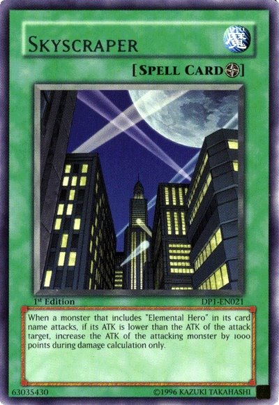 Skyscraper [DP1-EN021] Rare Yu-Gi-Oh!