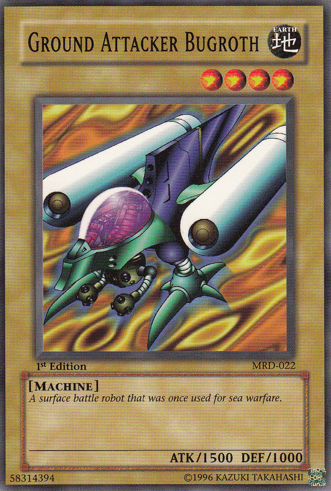 Ground Attacker Bugroth [MRD-022] Common Yu-Gi-Oh!