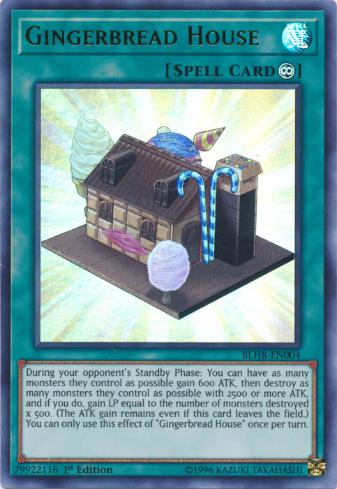 Gingerbread House [BLHR-EN004] Ultra Rare Yu-Gi-Oh!