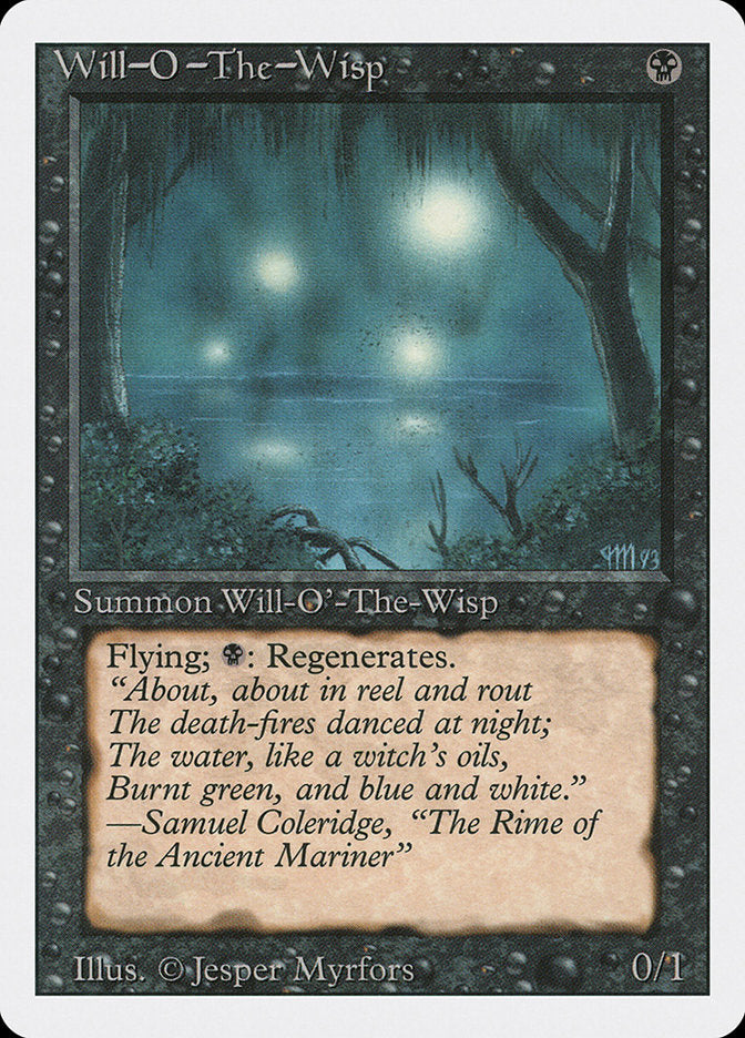 Will-o'-the-Wisp [Revised Edition] Magic: The Gathering
