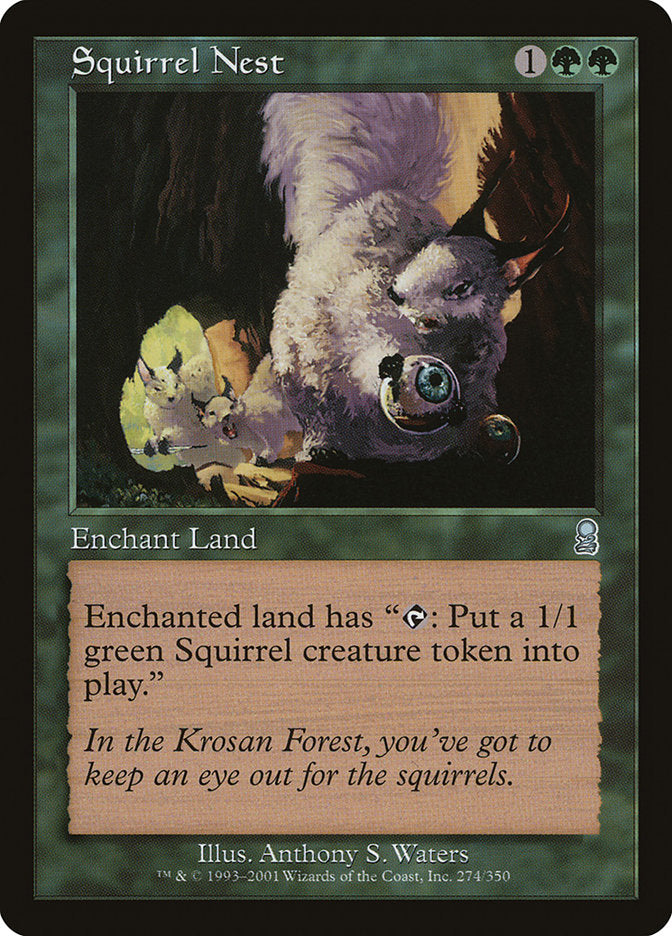Squirrel Nest [Odyssey] Magic: The Gathering