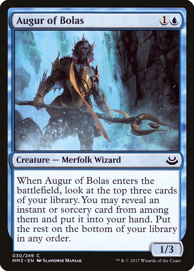 Augur of Bolas [Modern Masters 2017] Magic: The Gathering