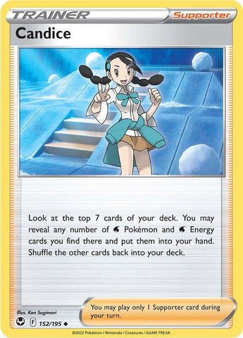 Candice (152/195) [Sword & Shield: Silver Tempest] Pokémon