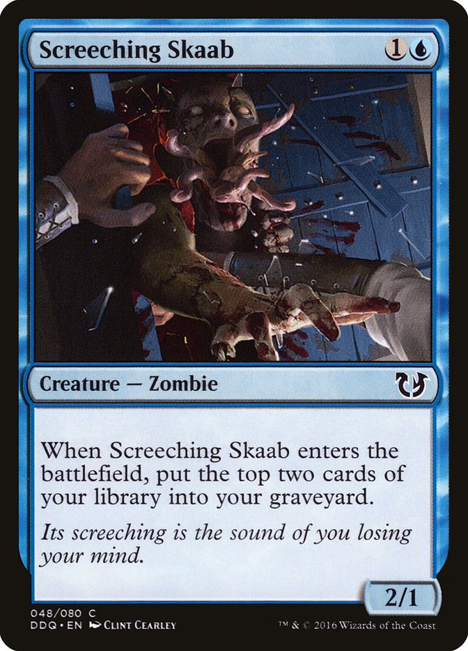 Screeching Skaab [Duel Decks: Blessed vs. Cursed] Magic: The Gathering