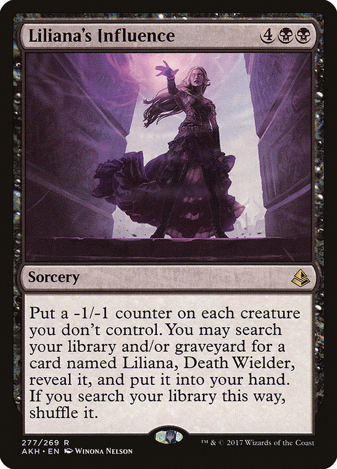 Liliana's Influence [Amonkhet] Magic: The Gathering