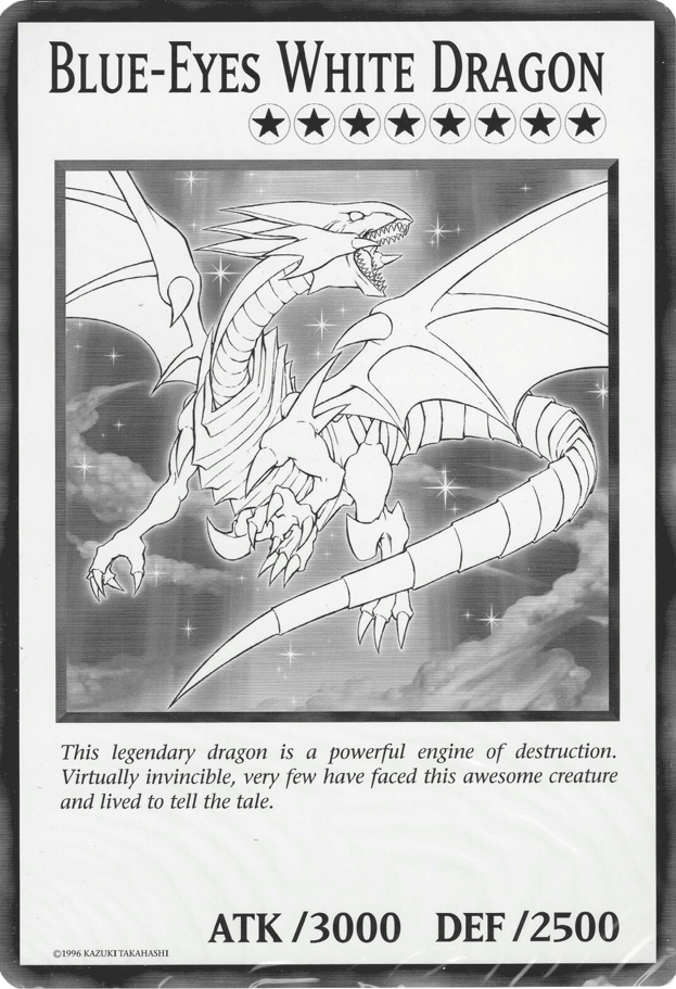 Blue-Eyes White Dragon (Oversized) Common Yu-Gi-Oh!