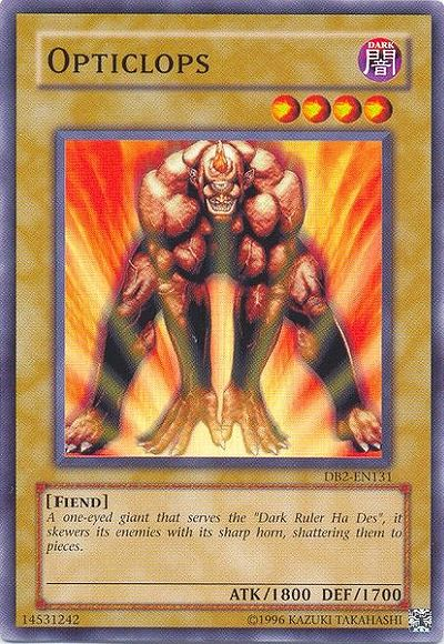 Opticlops [DB2-EN131] Common Yu-Gi-Oh!