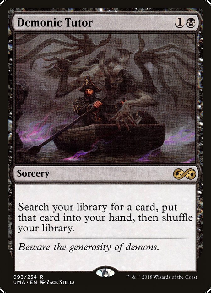 Demonic Tutor [Ultimate Masters] Magic: The Gathering