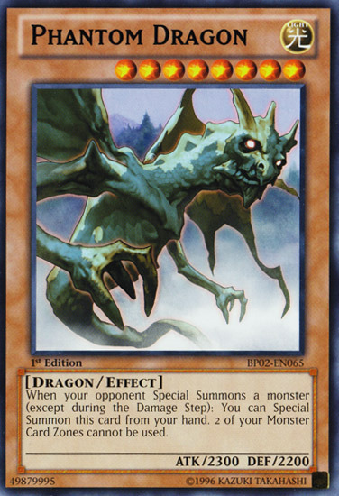Phantom Dragon [BP02-EN065] Rare Yu-Gi-Oh!