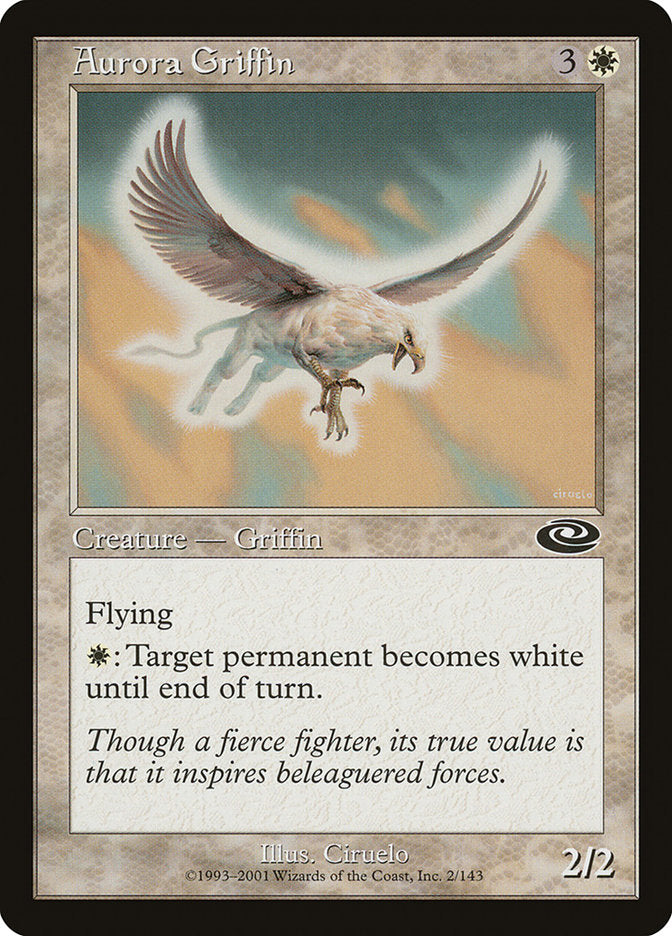 Aurora Griffin [Planeshift] Magic: The Gathering
