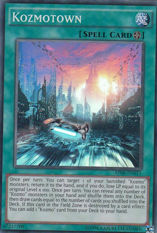 Kozmotown [AP08-EN011] Super Rare Yu-Gi-Oh!