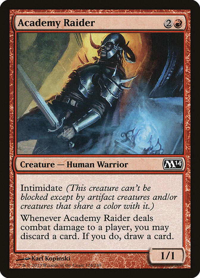 Academy Raider [Magic 2014] Magic: The Gathering