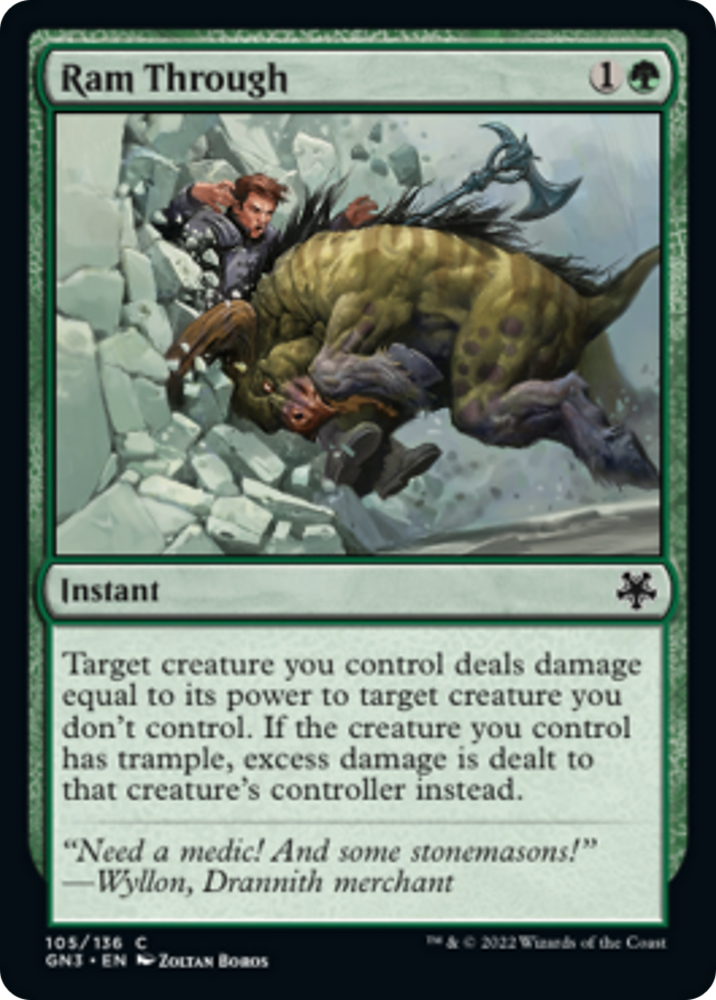 Ram Through [Game Night: Free-for-All] Magic: The Gathering