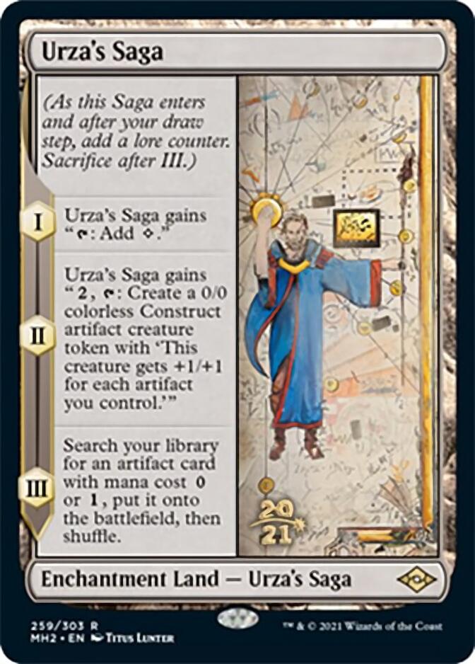 Urza's Saga [Modern Horizons 2 Prerelease Promos] Magic: The Gathering