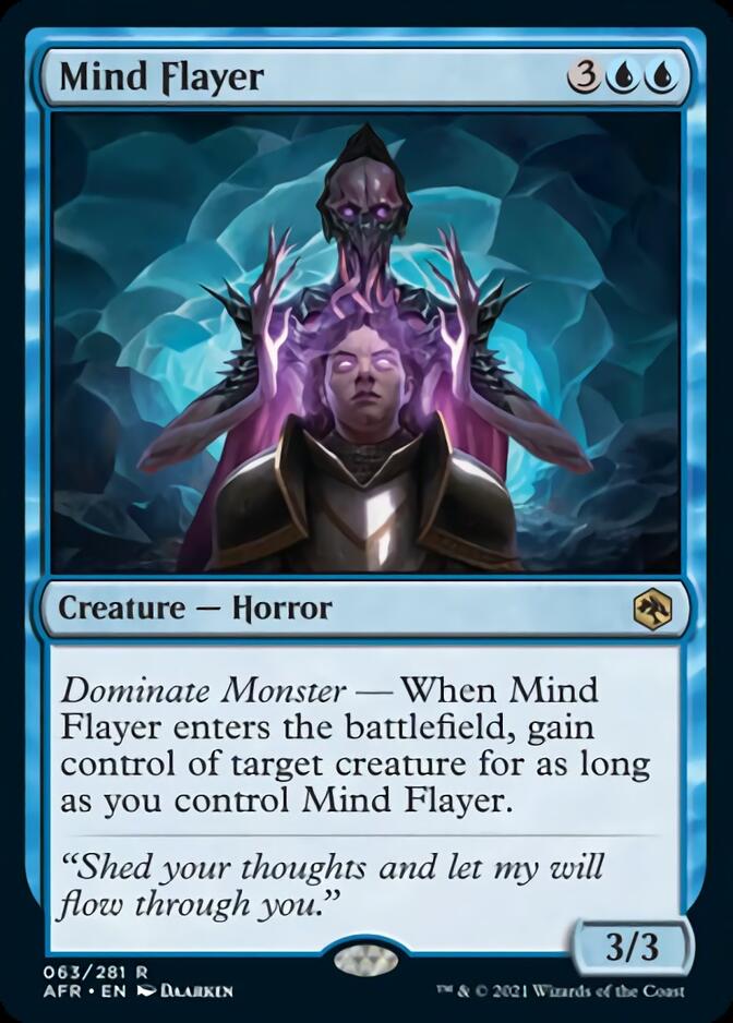 Mind Flayer [Dungeons & Dragons: Adventures in the Forgotten Realms] Magic: The Gathering