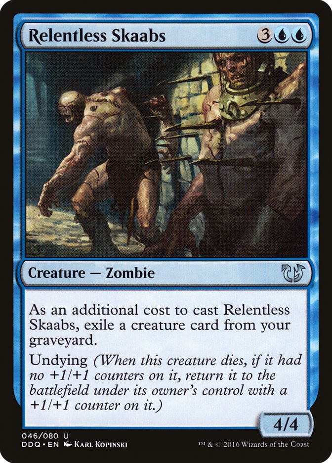 Relentless Skaabs [Duel Decks: Blessed vs. Cursed] Magic: The Gathering