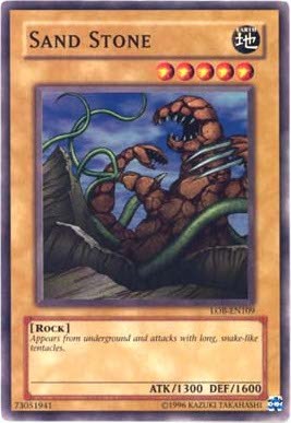 Sand Stone [LOB-EN109] Common Yu-Gi-Oh!