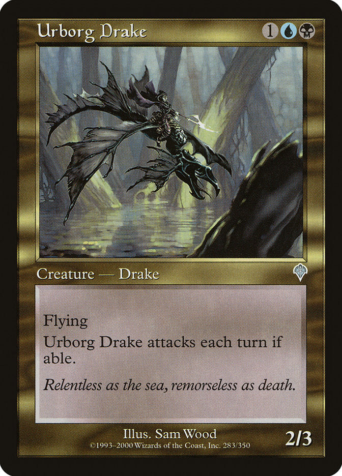 Urborg Drake [Invasion] Magic: The Gathering