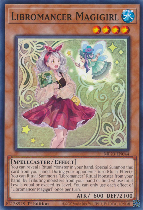 Libromancer Magigirl [MP23-EN044] Common Yu-Gi-Oh!