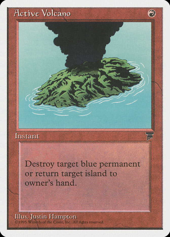 Active Volcano [Chronicles] Magic: The Gathering