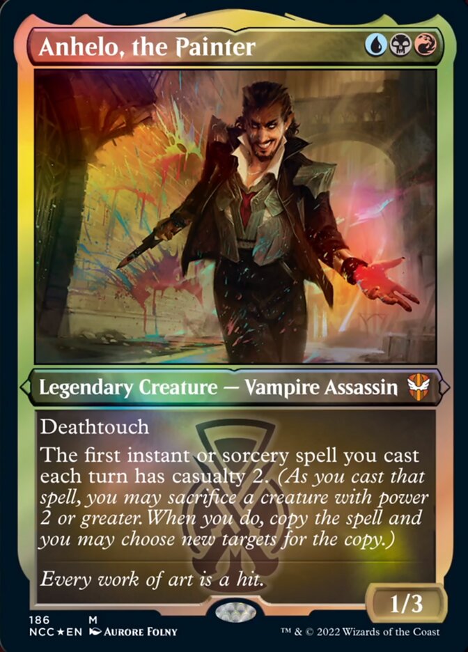 Anhelo, the Painter (Display Commander) [Streets of New Capenna Commander] Magic: The Gathering