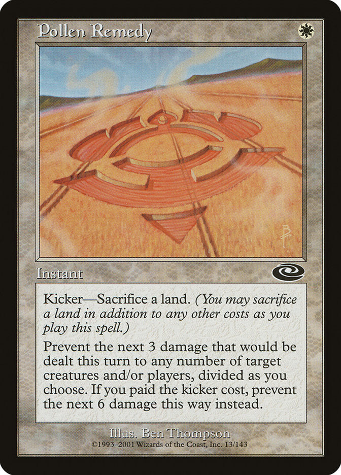 Pollen Remedy [Planeshift] Magic: The Gathering
