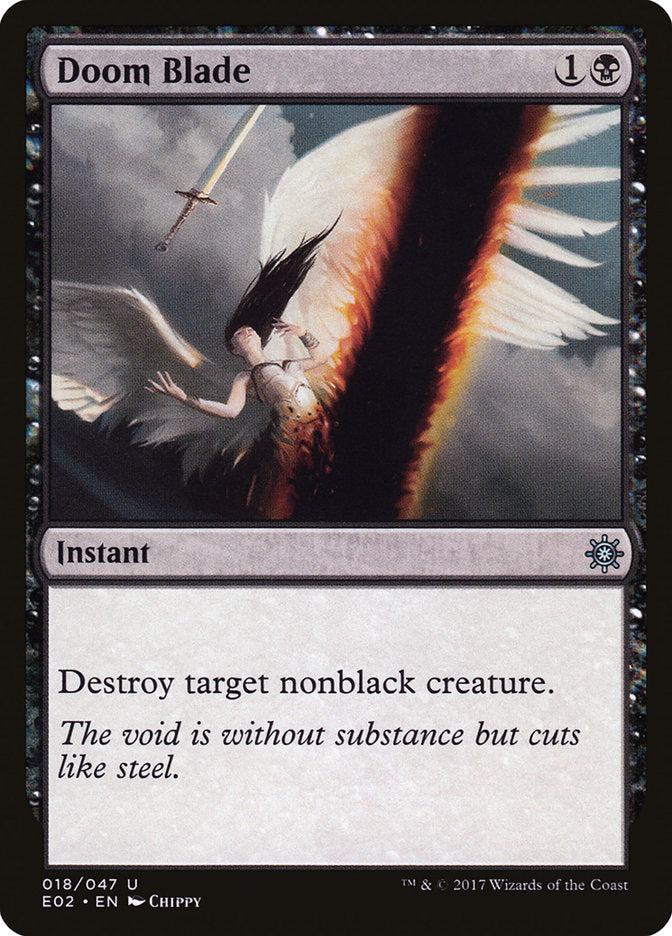 Doom Blade [Explorers of Ixalan] Magic: The Gathering