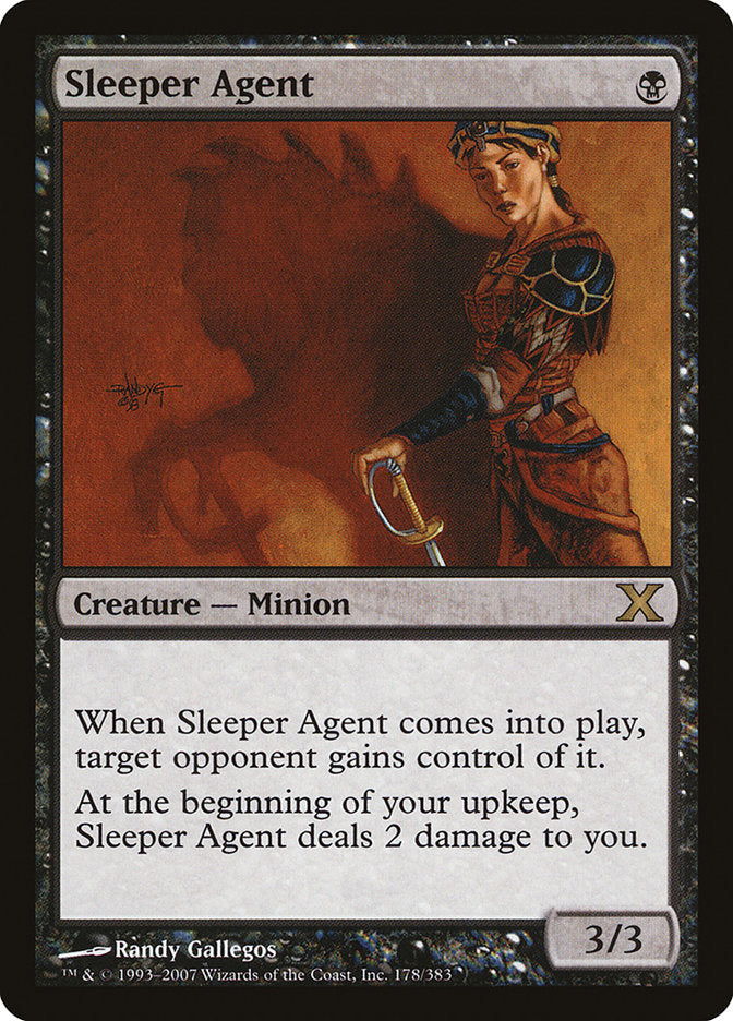 Sleeper Agent [Tenth Edition] Magic: The Gathering
