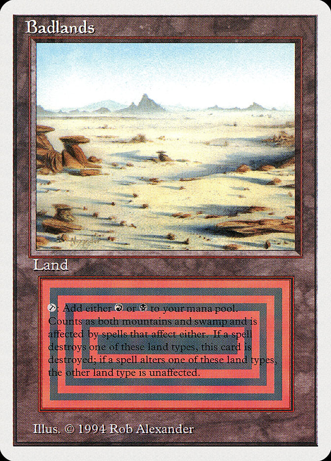 Badlands [Summer Magic / Edgar] Magic: The Gathering