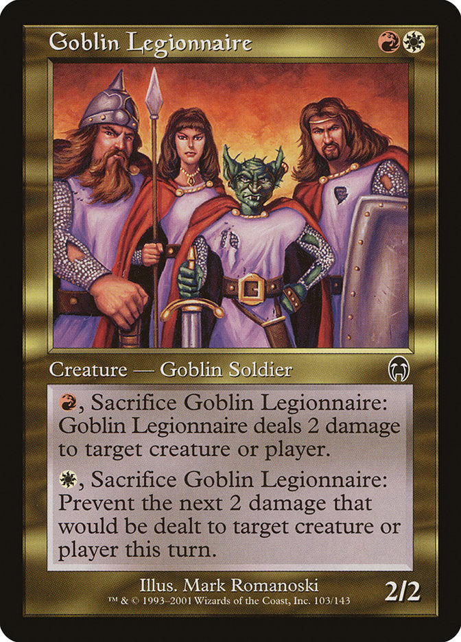 Goblin Legionnaire [Apocalypse] Magic: The Gathering