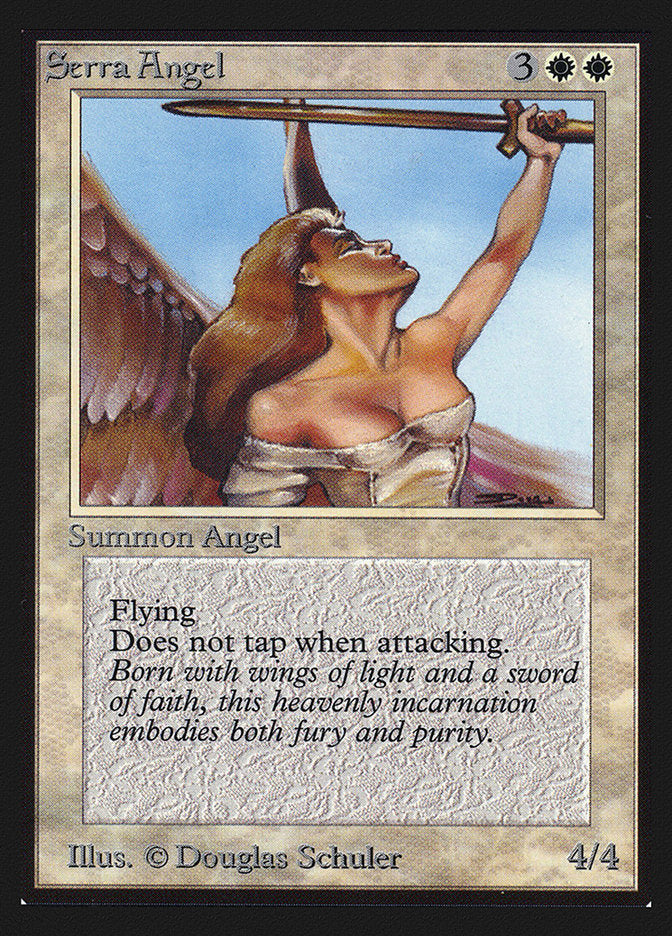 Serra Angel [Collectors' Edition] Magic: The Gathering