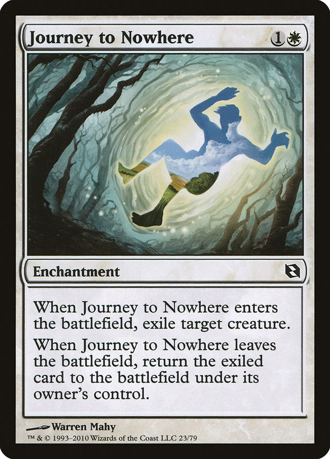 Journey to Nowhere [Duel Decks: Elspeth vs. Tezzeret] Magic: The Gathering