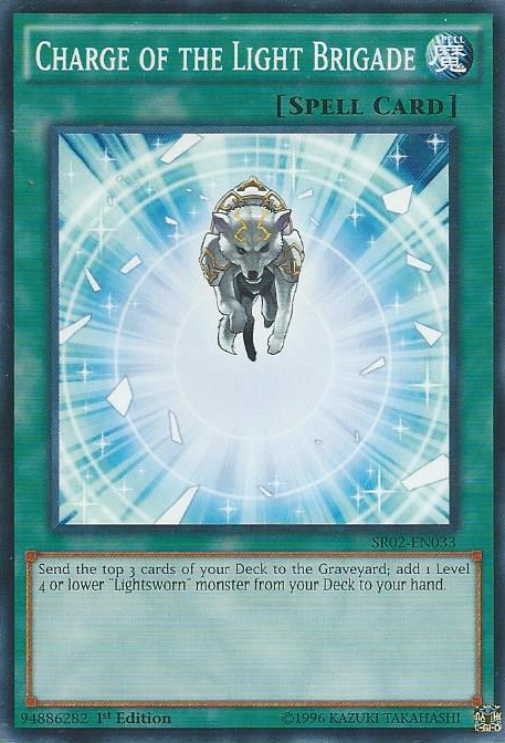 Charge of the Light Brigade [SR02-EN033] Common Yu-Gi-Oh!