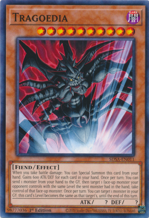Tragoedia [SDSA-EN011] Common Yu-Gi-Oh!