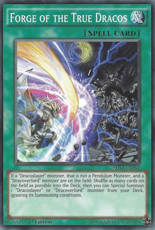 Forge of the True Dracos [SHVI-EN061] Common Yu-Gi-Oh!