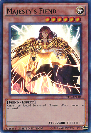 Majesty's Fiend [CT12-EN004] Super Rare Yu-Gi-Oh!