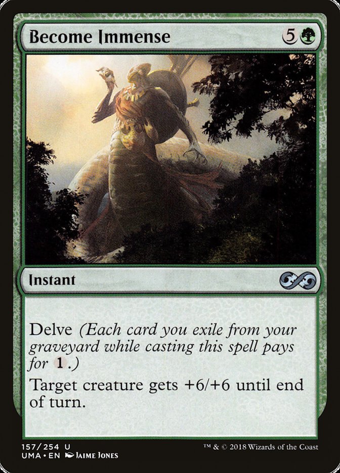 Become Immense [Ultimate Masters] Magic: The Gathering