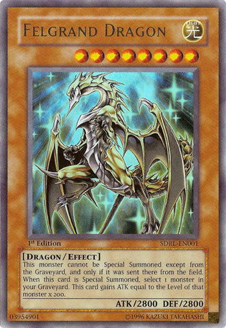Felgrand Dragon [SDRL-EN001] Ultra Rare Yu-Gi-Oh!