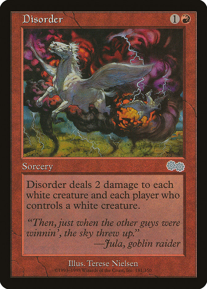 Disorder [Urza's Saga] Magic: The Gathering