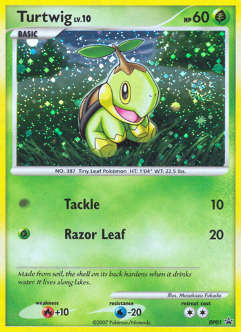 Turtwig (DP01) [Diamond & Pearl: Black Star Promos] Pokémon