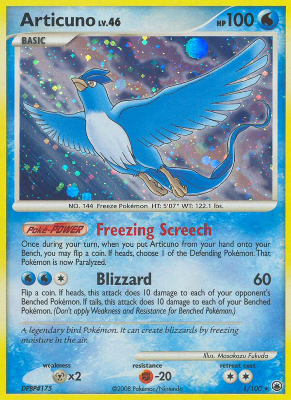 Articuno (1/100) [Diamond & Pearl: Majestic Dawn] Pokémon