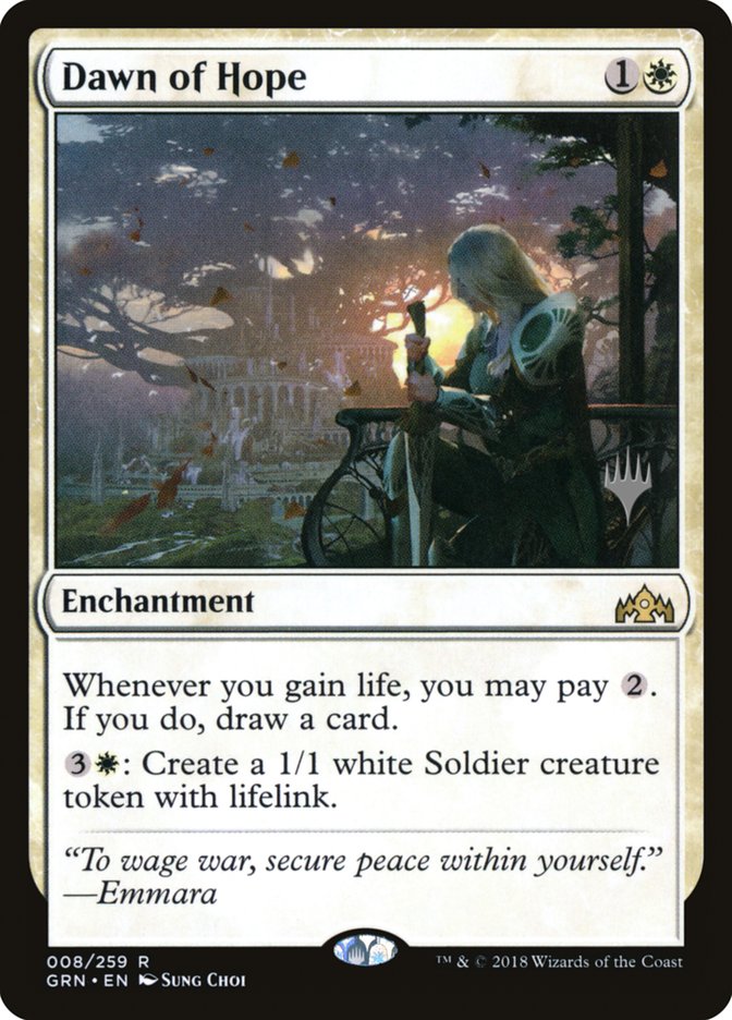 Dawn of Hope (Promo Pack) [Guilds of Ravnica Promos] Magic: The Gathering