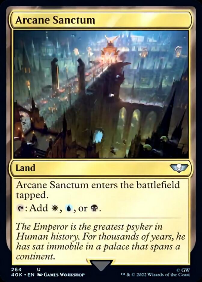 Arcane Sanctum [Warhammer 40,000] Magic: The Gathering