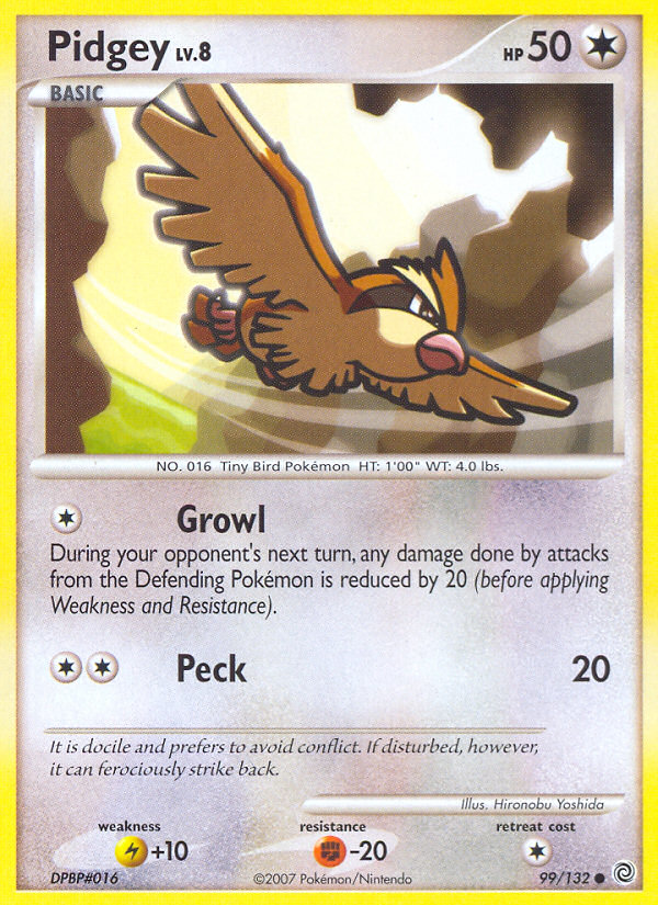 Pidgey (99/132) [Diamond & Pearl: Secret Wonders] Pokémon