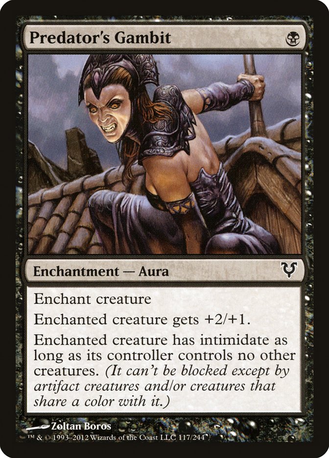 Predator's Gambit [Avacyn Restored] Magic: The Gathering