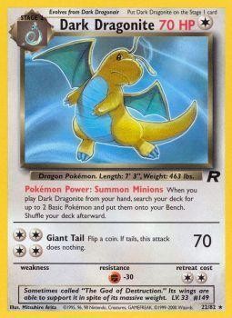 Dark Dragonite (22/82) [Team Rocket Unlimited] Pokémon