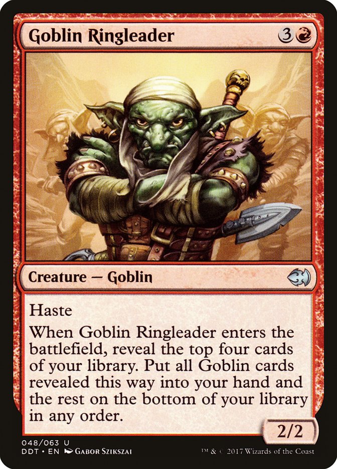 Goblin Ringleader [Duel Decks: Merfolk vs. Goblins] Magic: The Gathering
