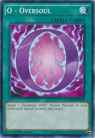 O - Oversoul [SDHS-EN031] Common Yu-Gi-Oh!