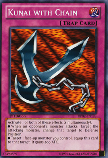 Kunai with Chain [BP02-EN198] Common Yu-Gi-Oh!